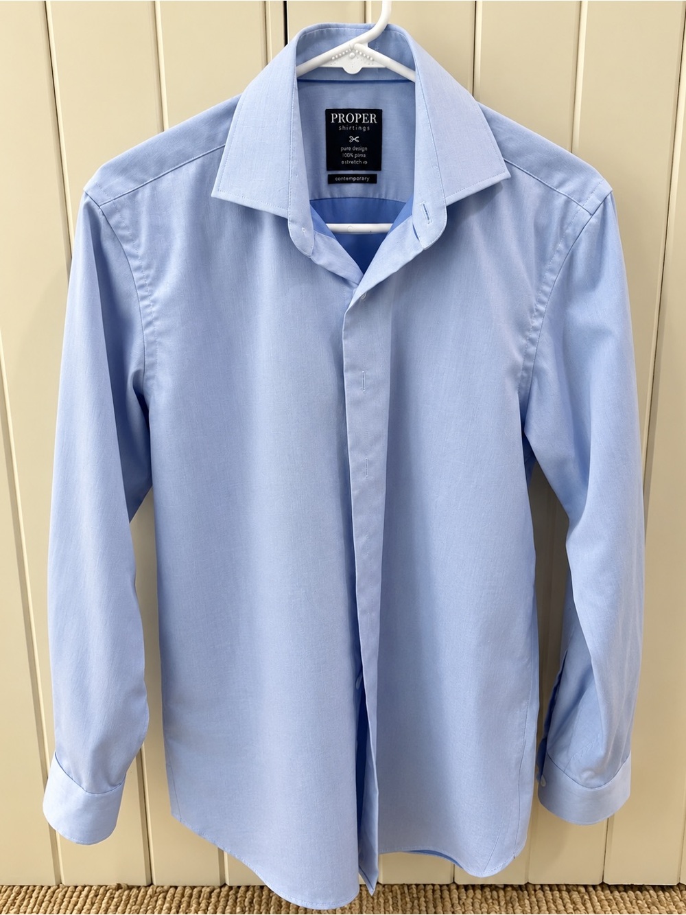 Proper Light Blue Men's Dress Shirt 
15 32 33.  Only worn twice.